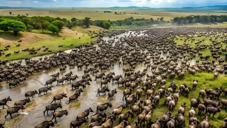 Things to do in Tanzania 2025 - Classic wildlife Safaris The great migration in Serengeti National Park