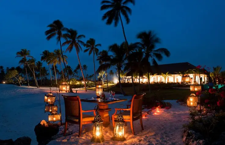 Zanzibar Beach dinner