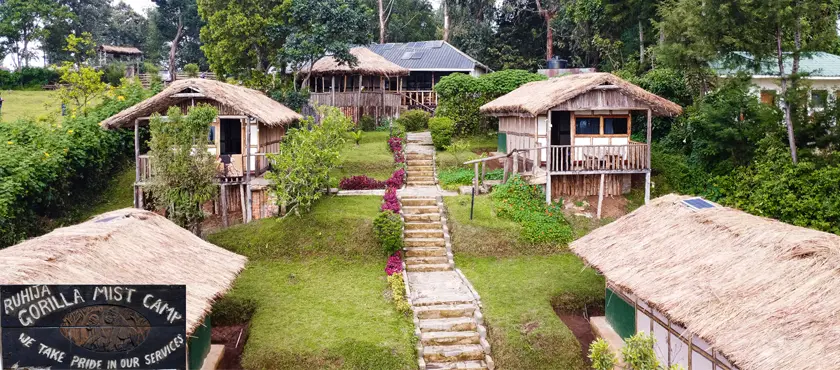 Gorilla Mist Camp Lodges in Bwindi National Park