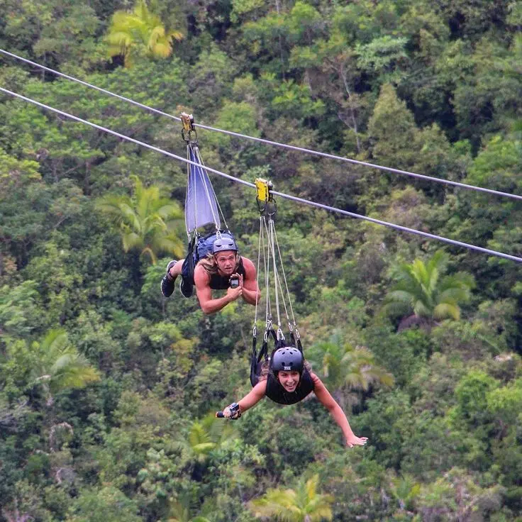 Ziplining in Mabira Forest in Uganda Adventure activity in Uganda