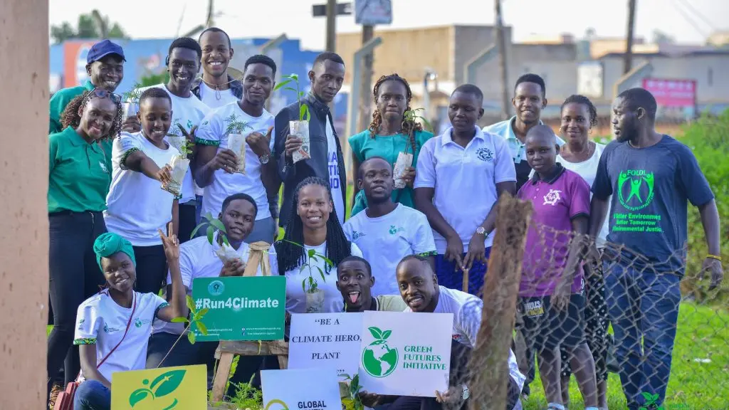 A sustainable community tree planting initiative of Climatica Foundation in Uganda sponsored by Nile Abenteuer Safaris Sustainable tourism practices Uganda
